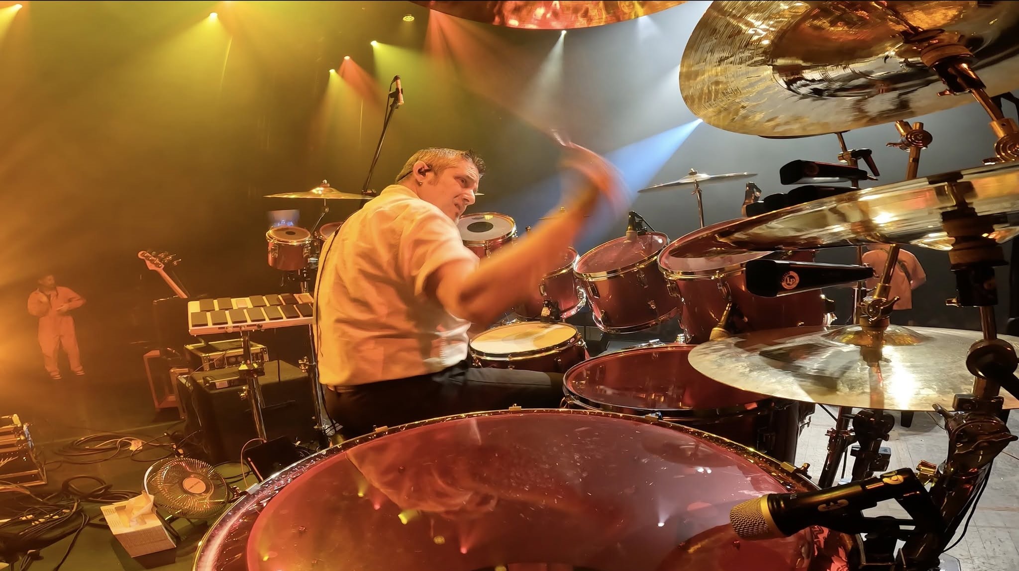 Dave Raheb Freewill the Rush Experience. Photo credit Alex Chacon